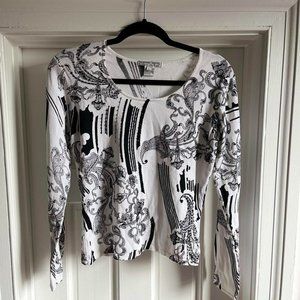 Unique White / black Chandelier Long Sleeve